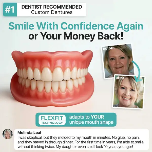 2026 NEW Upgraded 2.0🏆🌎Ends Today: 70% OFF! ⏰SAYAVAUS™ Medical Full Denture with Strong Suctiond🦷Obtain American Dental Association (ADA) Certification