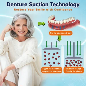 🌎Ends Today: 70% OFF! ⏰SAYAVAUS™Custom-Fit Instant Smile Dentures – Natural Looking Comfort Fit
