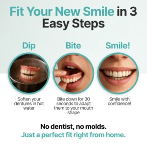 🌎Ends Today: 70% OFF! ⏰SAYAVAUS™Medical Full Denture with Strong Suctiond🦷Obtain Dental Association Certification